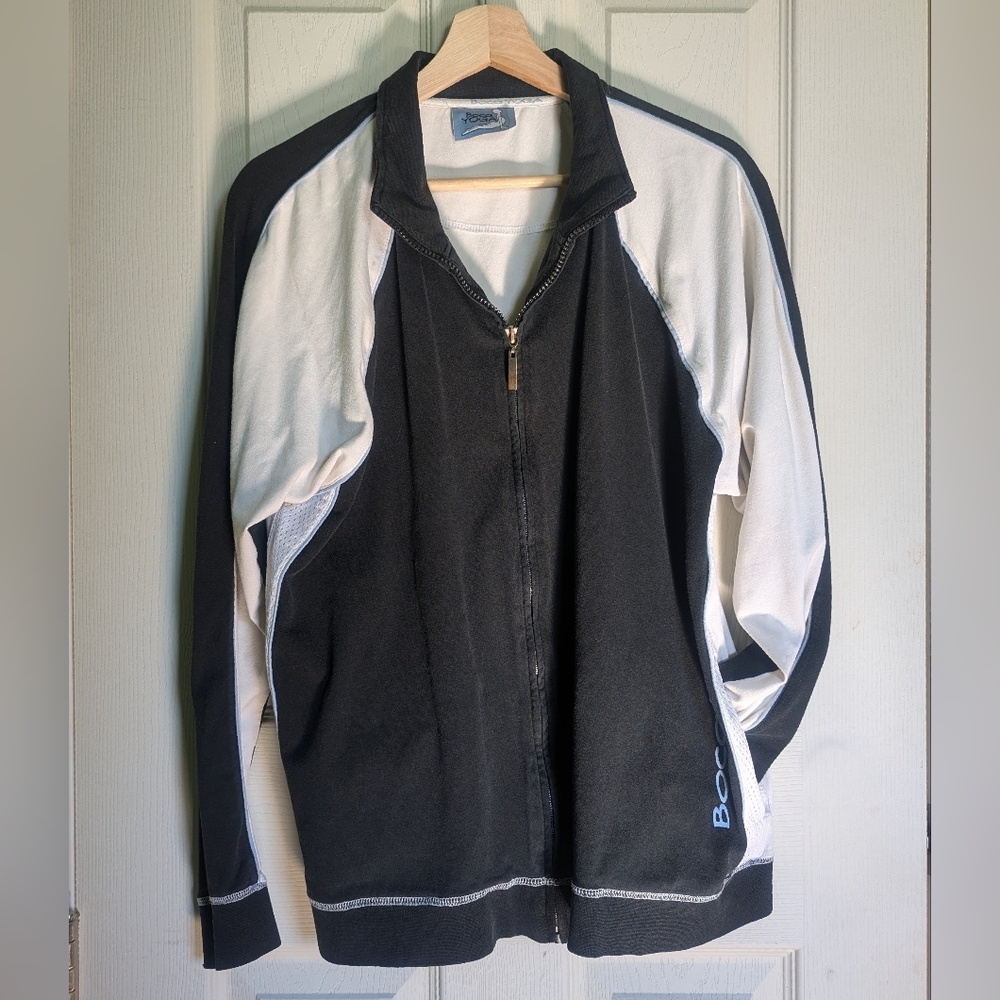 Vintage Y2K Boca Yoga Warm Up Jacket